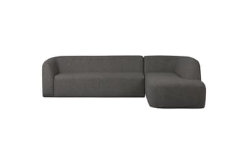 Mooli Sofa med Sjeselong 3-seter - Grå/Svart - Møbler - Sofaer - Sofaer med sjeselong - 3 seters sofa med divan