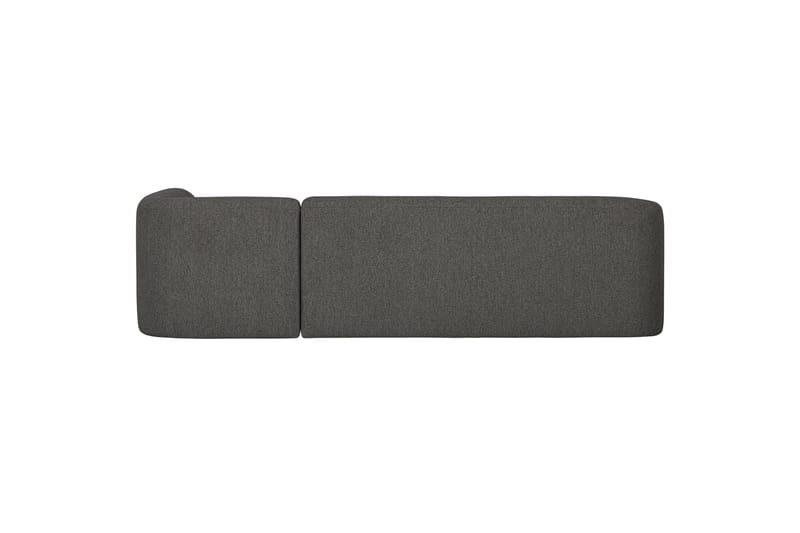 Mooli Sofa med Sjeselong 3-seter - Grå/Svart - Møbler - Sofaer - Sofaer med sjeselong - 3 seters sofa med divan