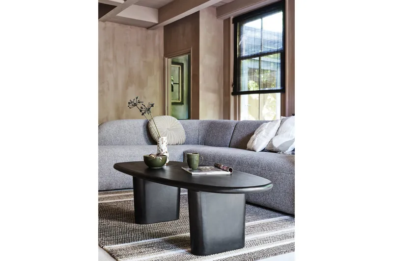 Mooli Sofa med Sjeselong 3-seter - Lyse brun - Møbler - Sofaer - Sofaer med sjeselong - 3 seters sofa med divan