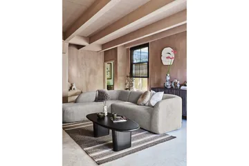 Mooli Sofa med Sjeselong 3-seter - Offwhite - Møbler - Sofaer - Sofaer med sjeselong - 3 seters sofa med divan