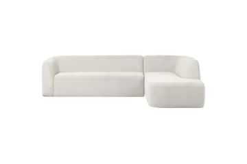 Mooli Sofa med Sjeselong 3-seter - Pearl - Møbler - Sofaer - Sofaer med sjeselong - 3 seters sofa med divan