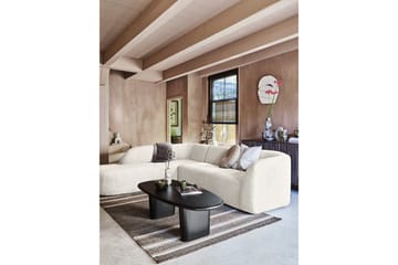 Mooli Sofa med Sjeselong 3-seter - Pearl - Møbler - Sofaer - Sofaer med sjeselong - 3 seters sofa med divan