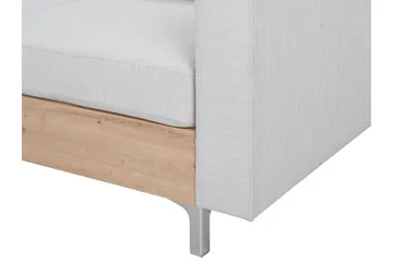 Oberting 3-seters Hjørnesofa - Svart - Møbler - Sofaer - Sofaer med sjeselong - 3 seters sofa med divan