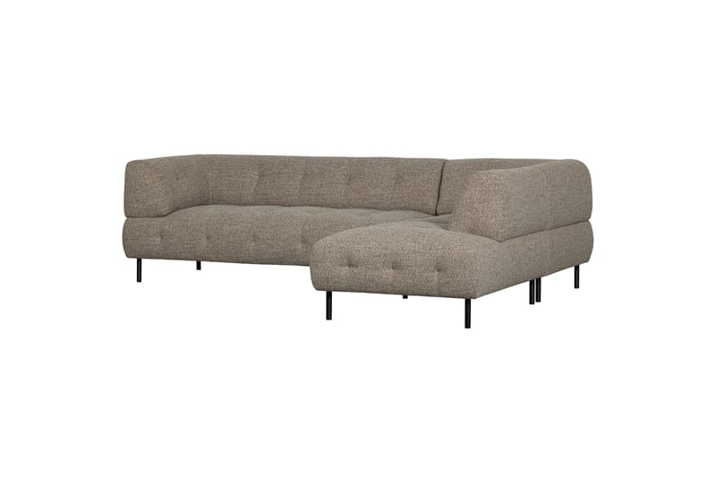 Ranta Sofa med Sjeselong 3-seter - Brun - Møbler - Sofaer - Sofaer med sjeselong - 3 seters sofa med divan