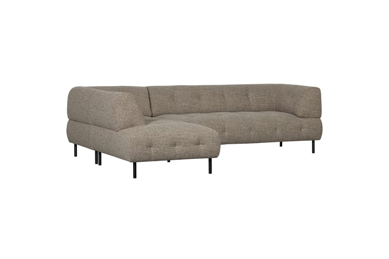 Ranta Sofa med Sjeselong 3-seter - Brun - Møbler - Sofaer - Sofaer med sjeselong - 3 seters sofa med divan