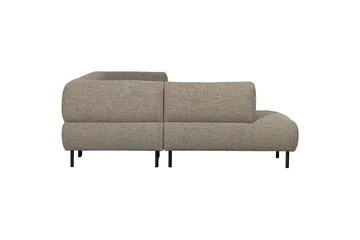 Ranta Sofa med Sjeselong 3-seter - Brun - Møbler - Sofaer - Sofaer med sjeselong - 3 seters sofa med divan