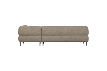 Ranta Sofa med Sjeselong 3-seter - Brun - Møbler - Sofaer - Sofaer med sjeselong - 3 seters sofa med divan