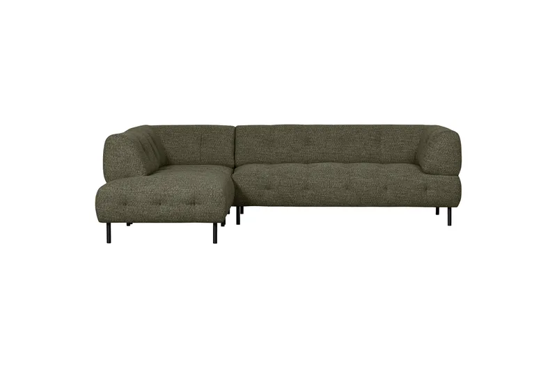 Ranta Sofa med Sjeselong 3-seter - Grønnmelange - Møbler - Sofaer - Sofaer med sjeselong - 3 seters sofa med divan