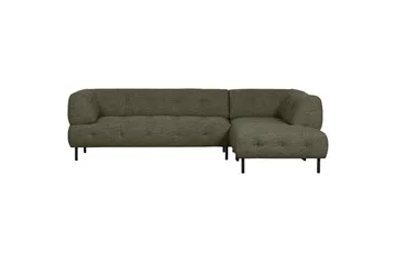 Ranta Sofa med Sjeselong 3-seter - Grønnmelange - Møbler - Sofaer - Sofaer med sjeselong - 3 seters sofa med divan