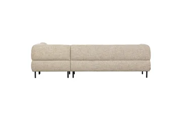 Ranta Sofa med Sjeselong 3-seter - Naturmelange - Møbler - Sofaer - Sofaer med sjeselong - 3 seters sofa med divan
