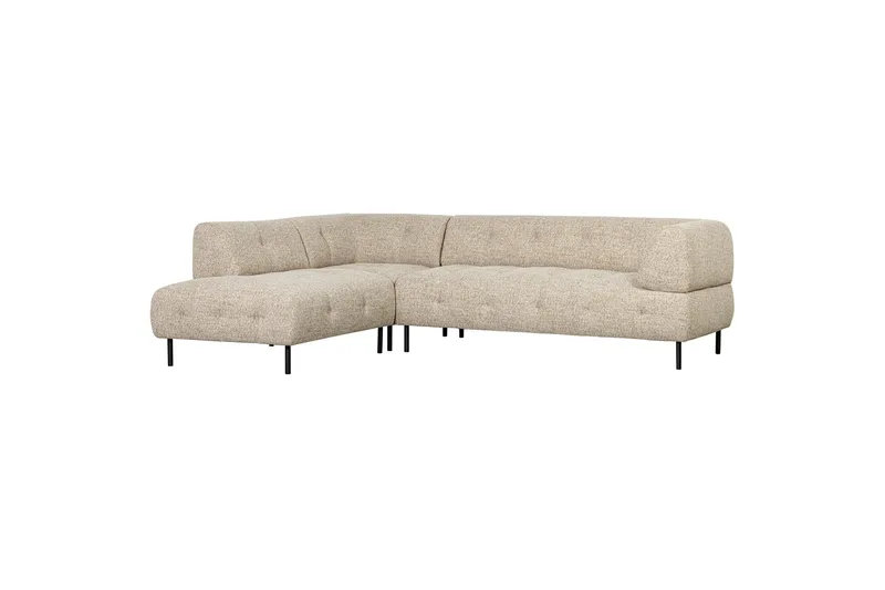 Ranta Sofa med Sjeselong 3-seter - Naturmelange - Møbler - Sofaer - Sofaer med sjeselong - 3 seters sofa med divan
