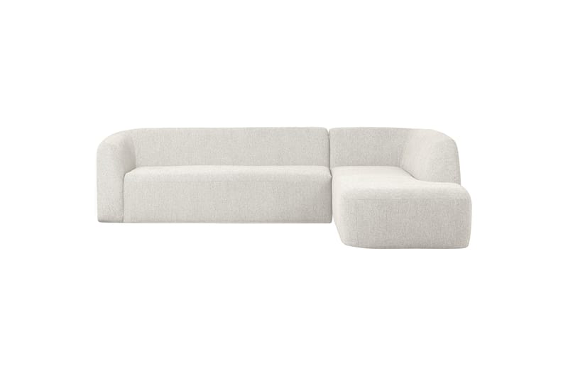 Sofa med chaiselong Mooli 3-seter - Pearl - 3 seters sofa med divan - Sofaer med sjeselong