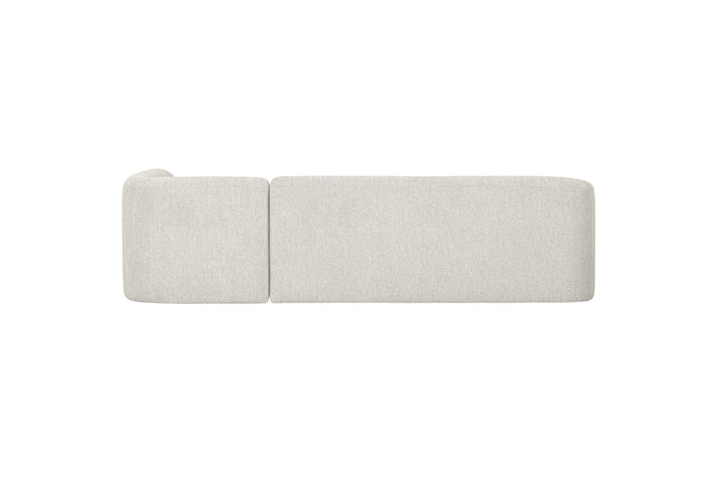 Sofa med chaiselong Mooli 3-seter - Pearl - 3 seters sofa med divan - Sofaer med sjeselong