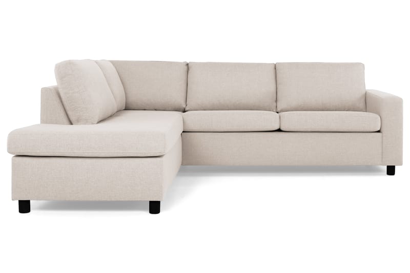 Sofa Nevada 2,5-seter med Sjeselong Venstre - Beige - 3 seters sofa med divan - Sofaer med sjeselong