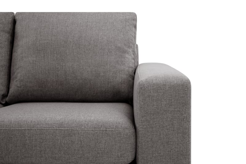 Sofa Nevada Limited Edition 3-seter med Sjeselong Venstre - Lysgrå - 3 seters sofa med divan - Sofaer med sjeselong