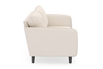 Trend Lyx 3-seters Manchestersofa - Beige - Møbler - Sofaer - Sofaer med sjeselong - 3 seters sofa med divan