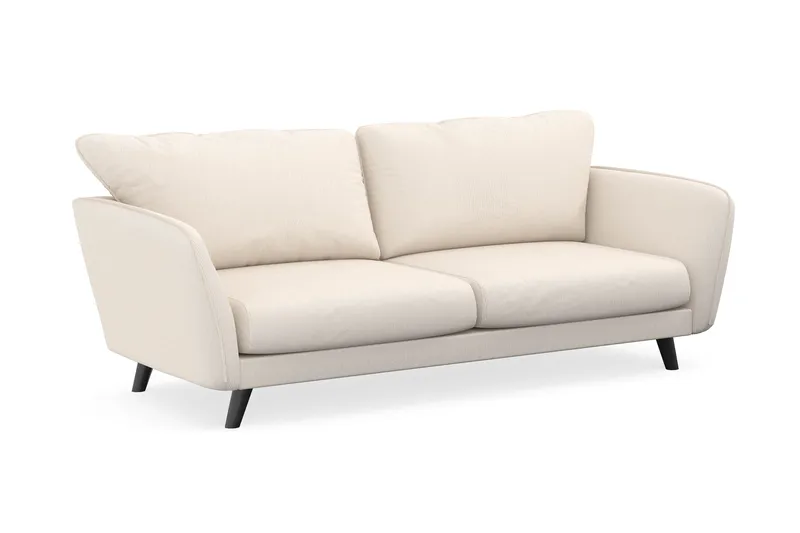 Trend Lyx 3-seters Manchestersofa - Beige - Møbler - Sofaer - 3 seter sofa