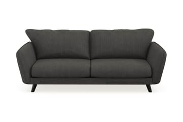Trend Lyx 3-seters Manchestersofa - Mørk grå - Møbler - Sofaer - Sofaer med sjeselong - 3 seters sofa med divan