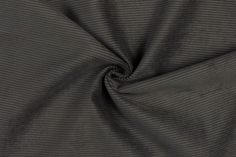 Trend Lyx 3-seters Manchestersofa - Mørk grå - Møbler - Sofaer - Sofaer med sjeselong - 3 seters sofa med divan