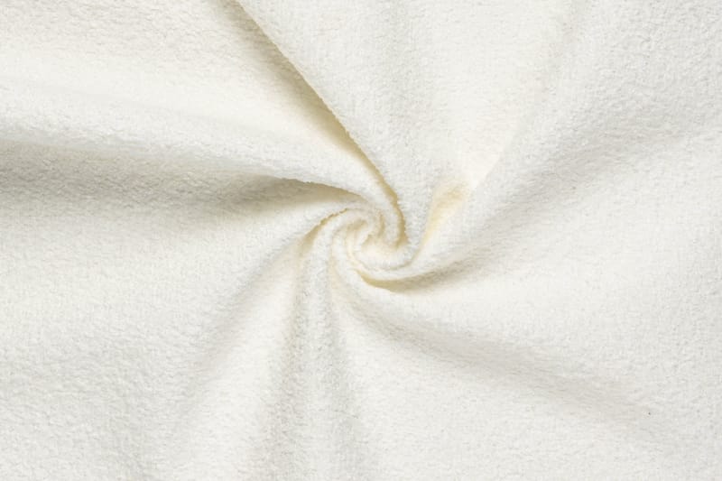 Trend Lyx 3-seters Sofa i Bouclé - Hvit - Møbler - Sofaer - Sofaer med sjeselong - 3 seters sofa med divan