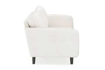 Trend Lyx 3-seters Sofa i Bouclé - Hvit - Møbler - Sofaer - 3 seter sofa