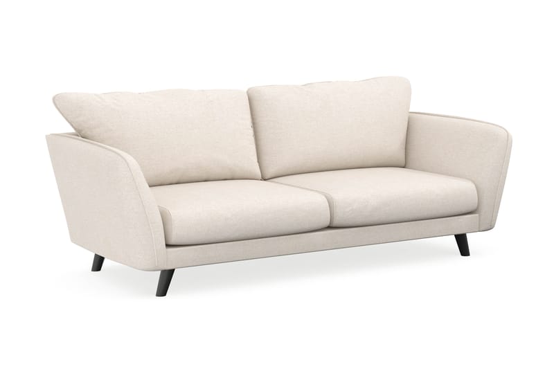 Trend Lyx 3-seters Stoffsofa - Beige - Møbler - Sofaer - Sofaer med sjeselong - 3 seters sofa med divan