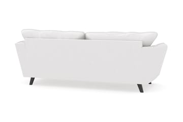 Trend Lyx 3-seters Stoffsofa - Hvit - Møbler - Sofaer - Sofaer med sjeselong - 3 seters sofa med divan