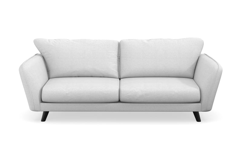 Trend Lyx 3-seters Stoffsofa - Lys grå - Møbler - Sofaer - Sofaer med sjeselong - 3 seters sofa med divan