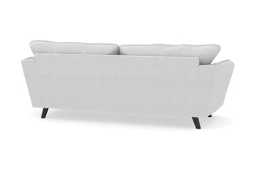 Trend Lyx 3-seters Stoffsofa - Lys grå - Møbler - Sofaer - Sofaer med sjeselong - 3 seters sofa med divan