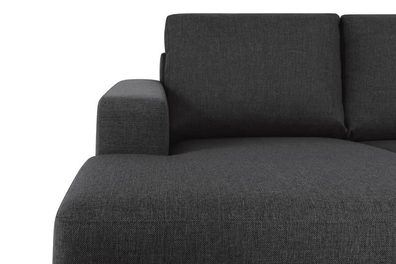 U-sofa Nevada Large Divan Venstre - Antrasitt - 3 seters sofa med divan - U-sofa