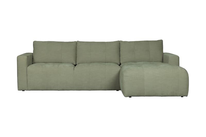 3-Seters Sofa Neukir Høyre - Grønn - 3 seters sofa med divan - Sofaer med sjeselong