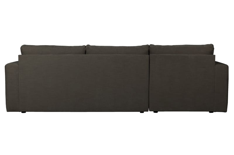 3-Seters Sofa Neukir Venstre - Antrasitt - 3 seters sofa med divan - Sofaer med sjeselong