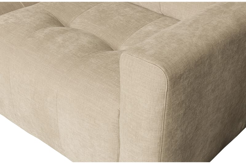 3-Seters Sofa Neukir Venstre - Sand - 3 seters sofa med divan - Sofaer med sjeselong