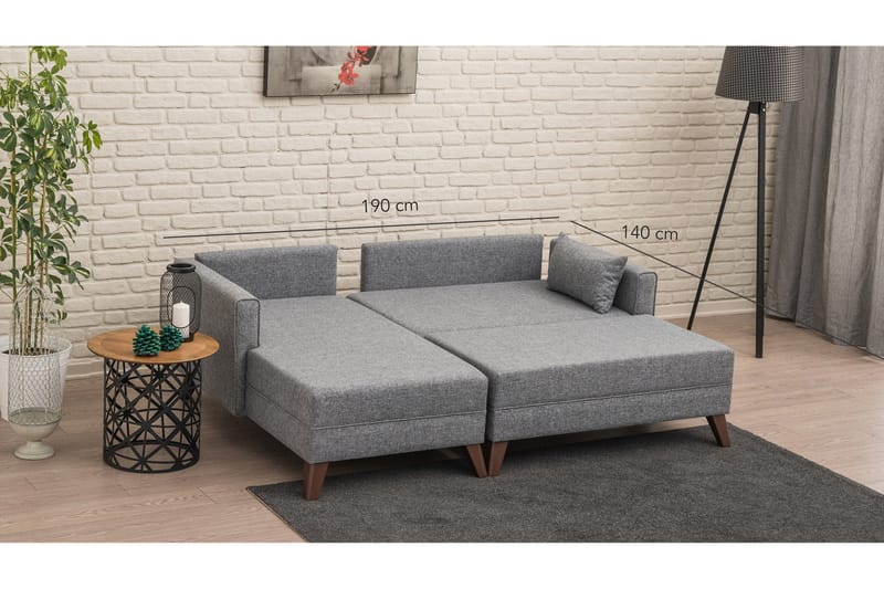 Antigua Sovesofa Venstre - Møbler - Sofaer - Sovesofaer - Langsgående sovesofa