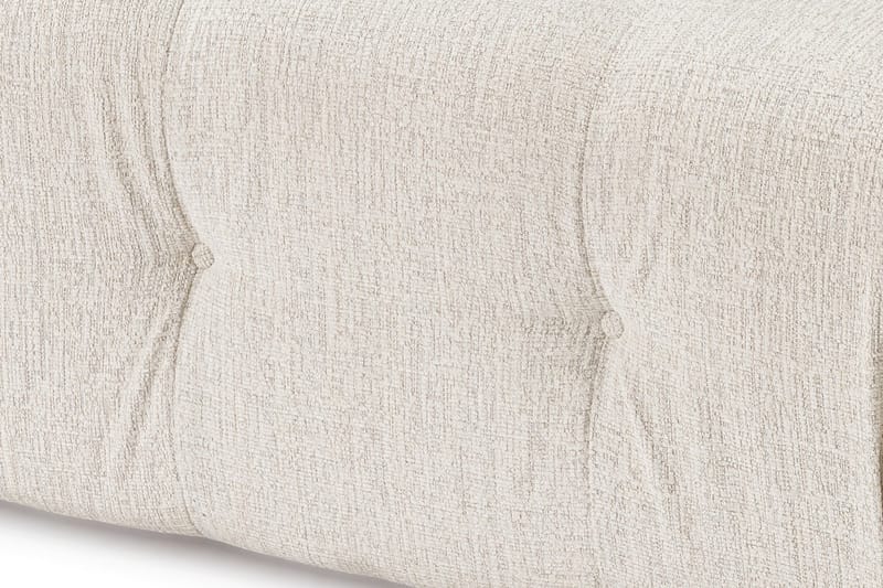 Belgin Boblet Divansofa 3-seters 315 cm bred - Lys / Beige - Møbler - Sofaer - Modulsofaer - Komplett modulsofa