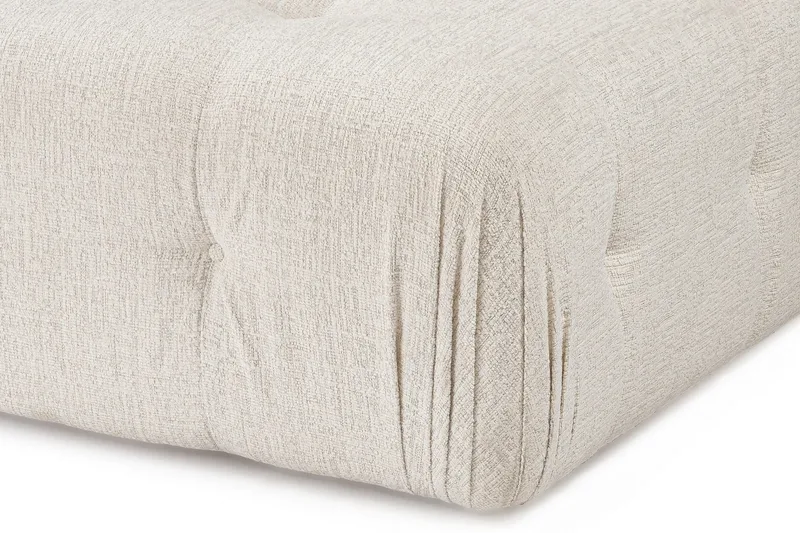 Belgin Boblet Divansofa 3-seters 315 cm bred - Lys / Beige - Møbler - Sofaer - Modulsofaer - Komplett modulsofa