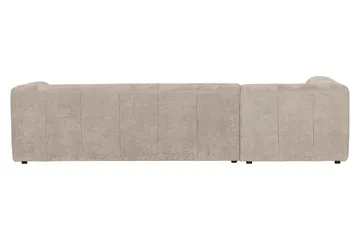 Byxelkroken 4-seters Sofa Venstre - Sand - Møbler - Sofaer - Sofaer med sjeselong - 4 seters sofa med divan