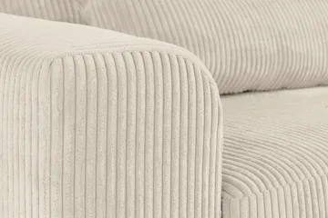 Copenhagen 4-seters Høyrevendt L-formet Divansofa i Manchester - Beige - Møbler - Sofaer - Sofaer med sjeselong - 4 seters sofa med divan