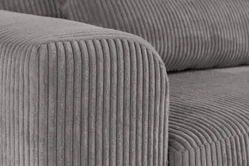 Copenhagen 4-seters Høyrevendt L-formet Divansofa i Manchester - Mørk grå - Møbler - Sofaer - Sofaer med sjeselong - 4 seters sofa med divan