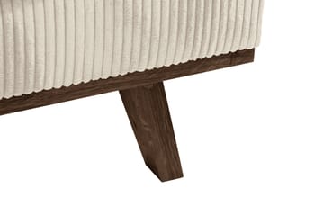 Copenhagen 4-seters Høyrevendt L-formet Sjeselongsofa i Manchester - Beige - Møbler - Sofaer - Sofaer med sjeselong - 4 seters sofa med divan
