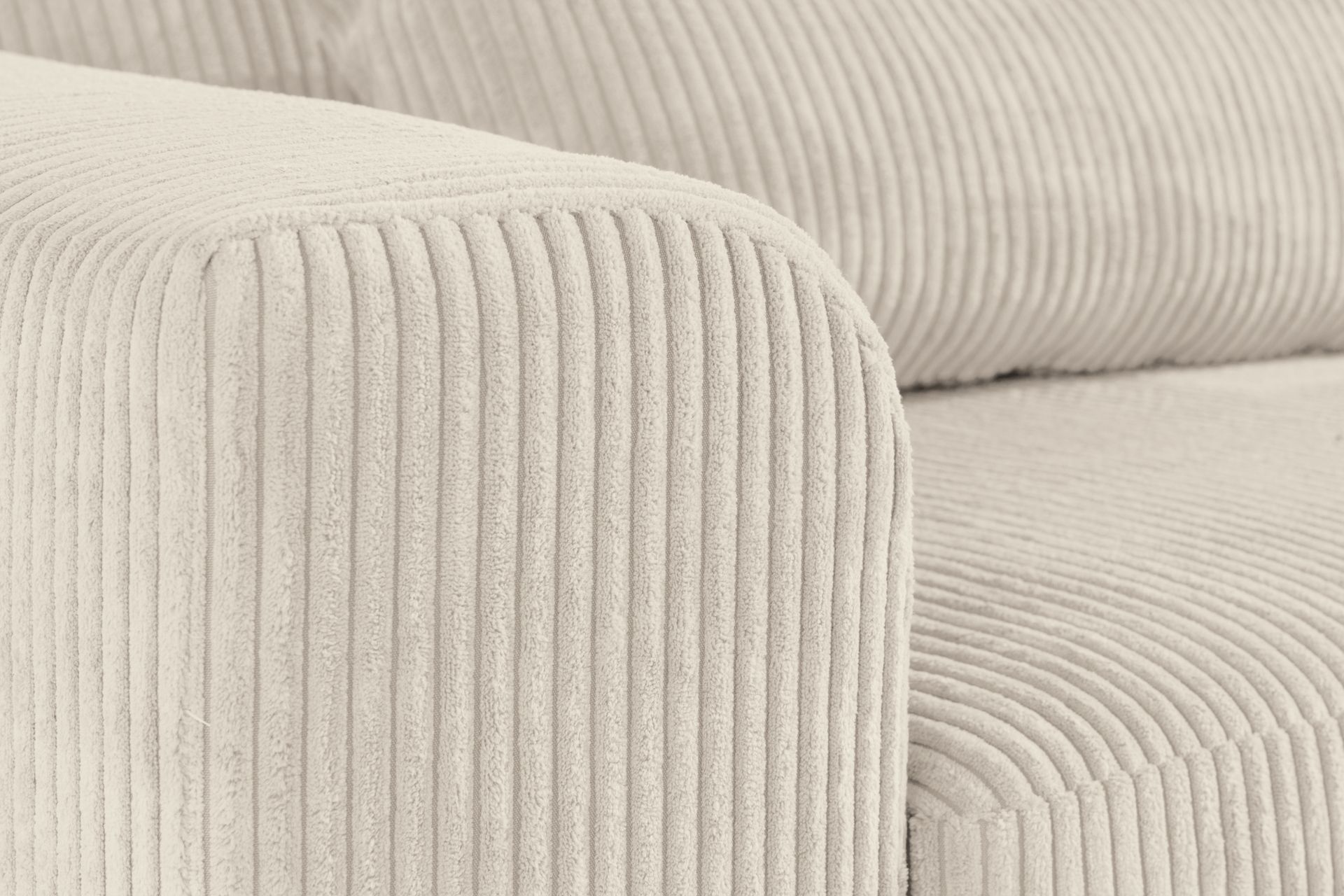 Copenhagen 4-seters Venstrevendt L-formet Divansofa i Manchester - Beige - Møbler - Sofaer - Sofaer med sjeselong - 4 seters sofa med divan