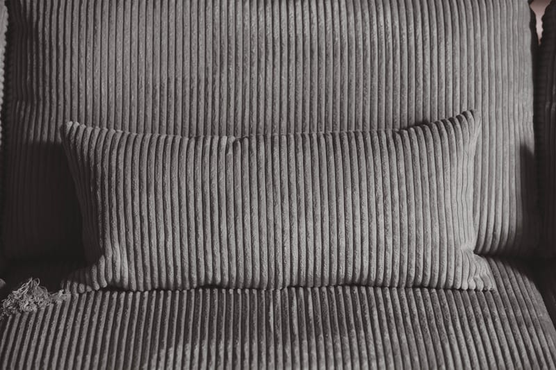 Copenhagen 4-seters Venstrevendt L-formet Divansofa i Manchester - Mørk grå - Møbler - Sofaer - Sofaer med sjeselong - 4 seters sofa med divan