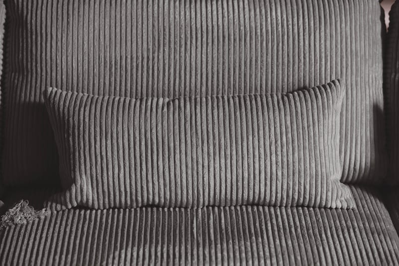 Copenhagen 4-seters Venstrevendt L-formet Divansofa i Manchester - Mørk grå - Møbler - Sofaer - Sofaer med sjeselong - 4 seters sofa med divan