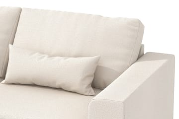 Copenhagen 4-seters Venstrevendt L-formet Divansofa i Stoff - Beige - Møbler - Sofaer - Sofaer med sjeselong - 4 seters sofa med divan