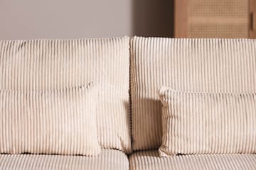 Copenhagen 4-seters Venstrevendt L-formet Sjeselongsofa i Manchester - Beige - Møbler - Sofaer - Sofaer med sjeselong - 4 seters sofa med divan