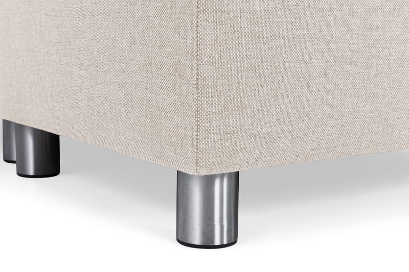 Crazy 4-seters Høyrevendt U-formet Large Sofa med Divan og Sjeselong i Stoff - Beige - Møbler - Sofaer - Sofaer med sjeselong - 4 seters sofa med divan