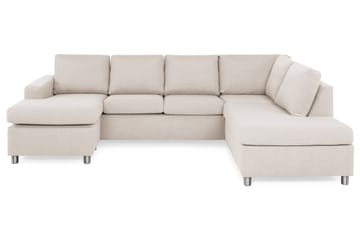 Runde metallben - Beige