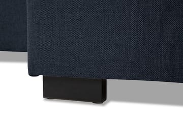 Crazy 4-seters Vendbar L-formet Sjeselongsofa i Stoff - Blå - Møbler - Sofaer - Sofaer med sjeselong - 4 seters sofa med divan