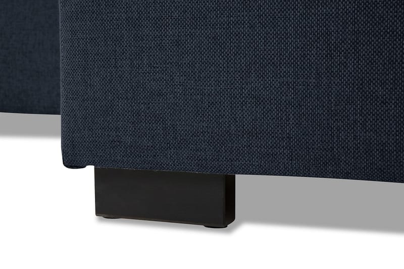 Crazy 4-seters Vendbar L-formet Sjeselongsofa i Stoff - Blå - Møbler - Sofaer - Sofaer med sjeselong - 4 seters sofa med divan