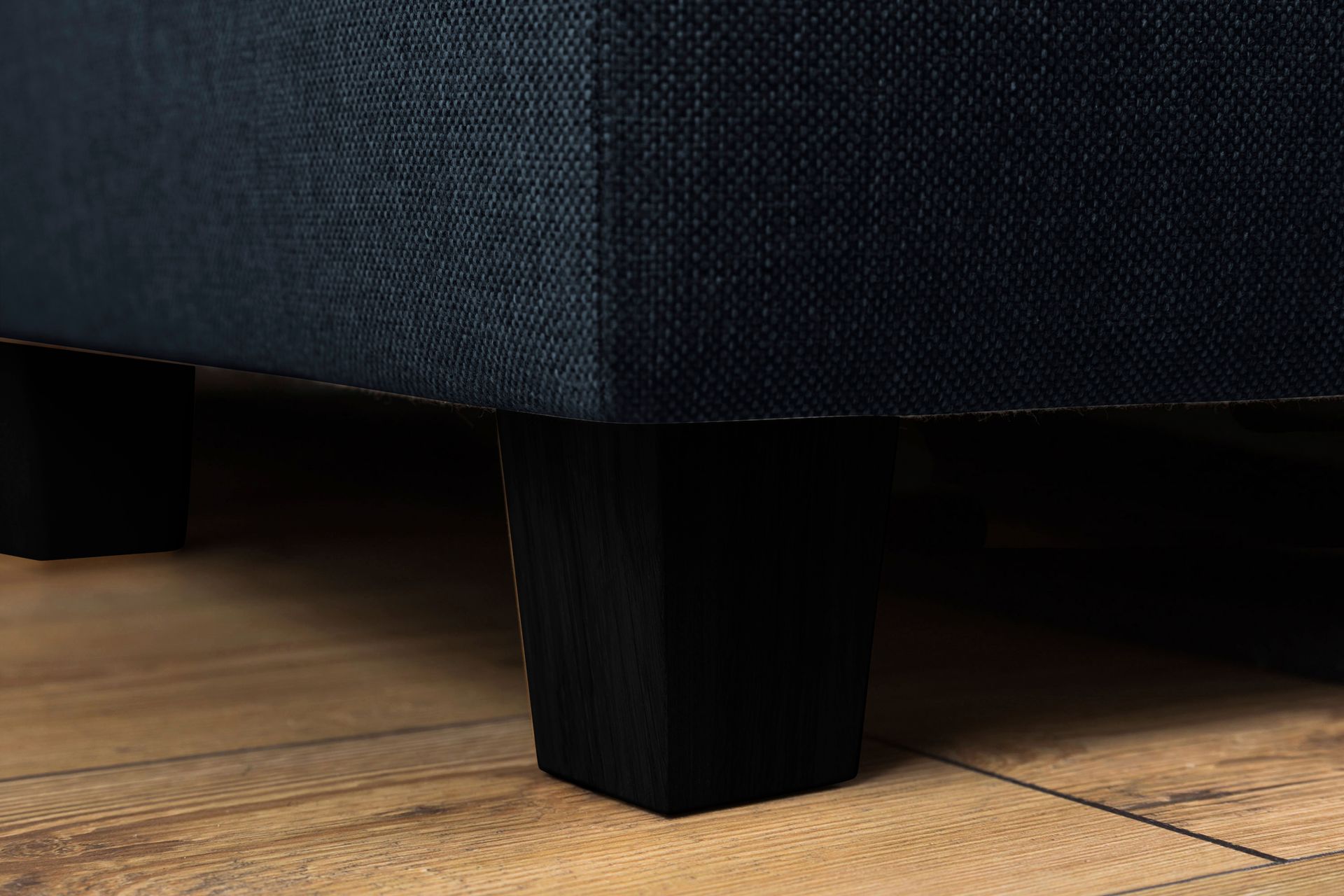 Crazy 4-seters Vendbar L-formet Sjeselongsofa i Stoff - Blå - Møbler - Sofaer - Sofaer med sjeselong - 4 seters sofa med divan